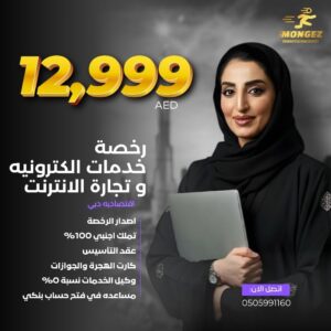 رخصة خدمات الكترونية و تجارة الانترنت